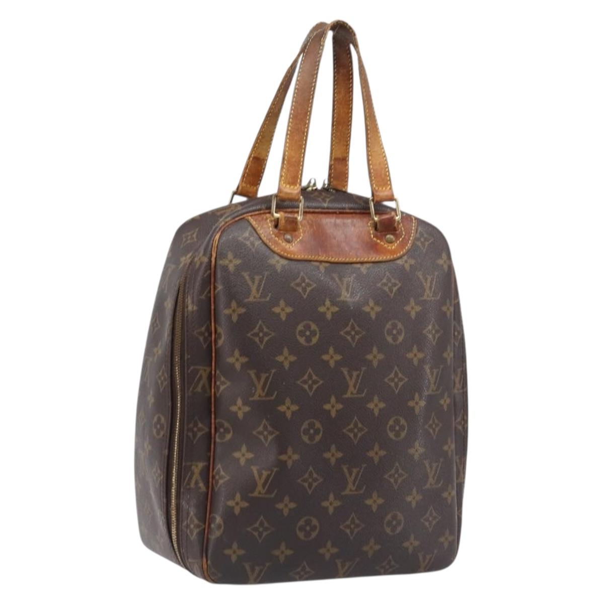 LOUIS VUITTON Monogram Excursion Hand Bag M41450 LV Auth hk4103