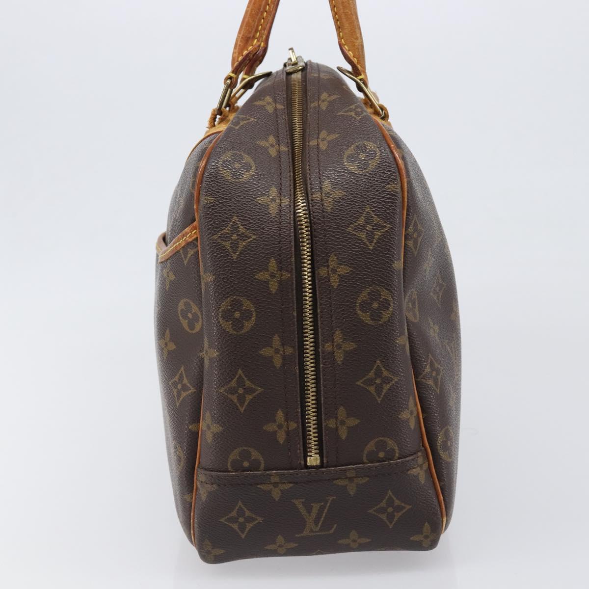 LOUIS VUITTON Monogram Deauville Hand Bag M47270 LV Auth hk4105