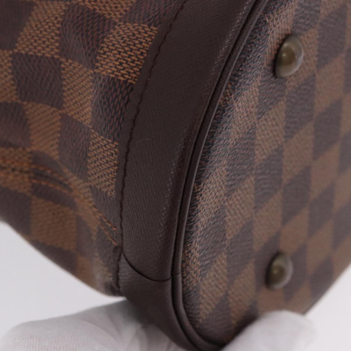 LOUIS VUITTON Damier Ebene Marais Shoulder Bag N42240 LV Auth hk4107