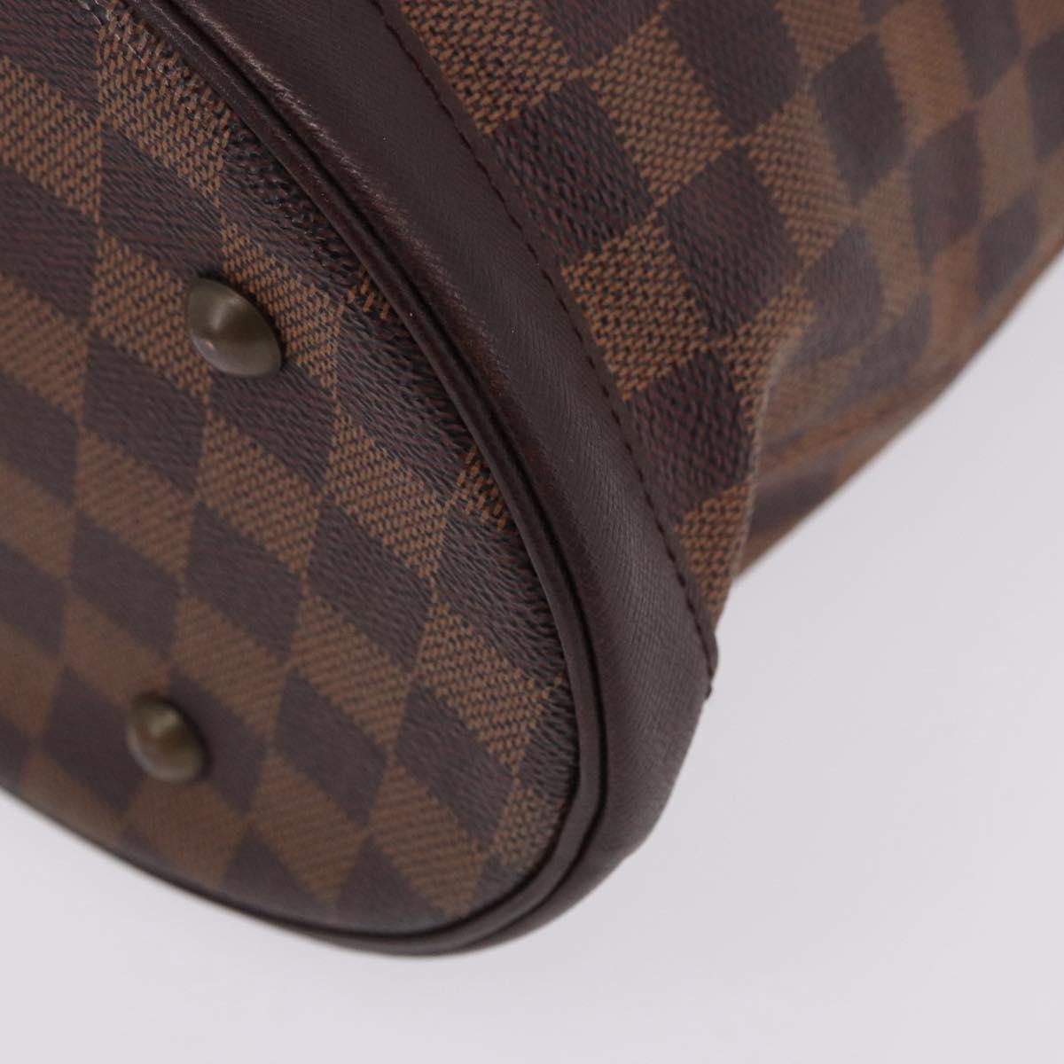 LOUIS VUITTON Damier Ebene Marais Shoulder Bag N42240 LV Auth hk4107