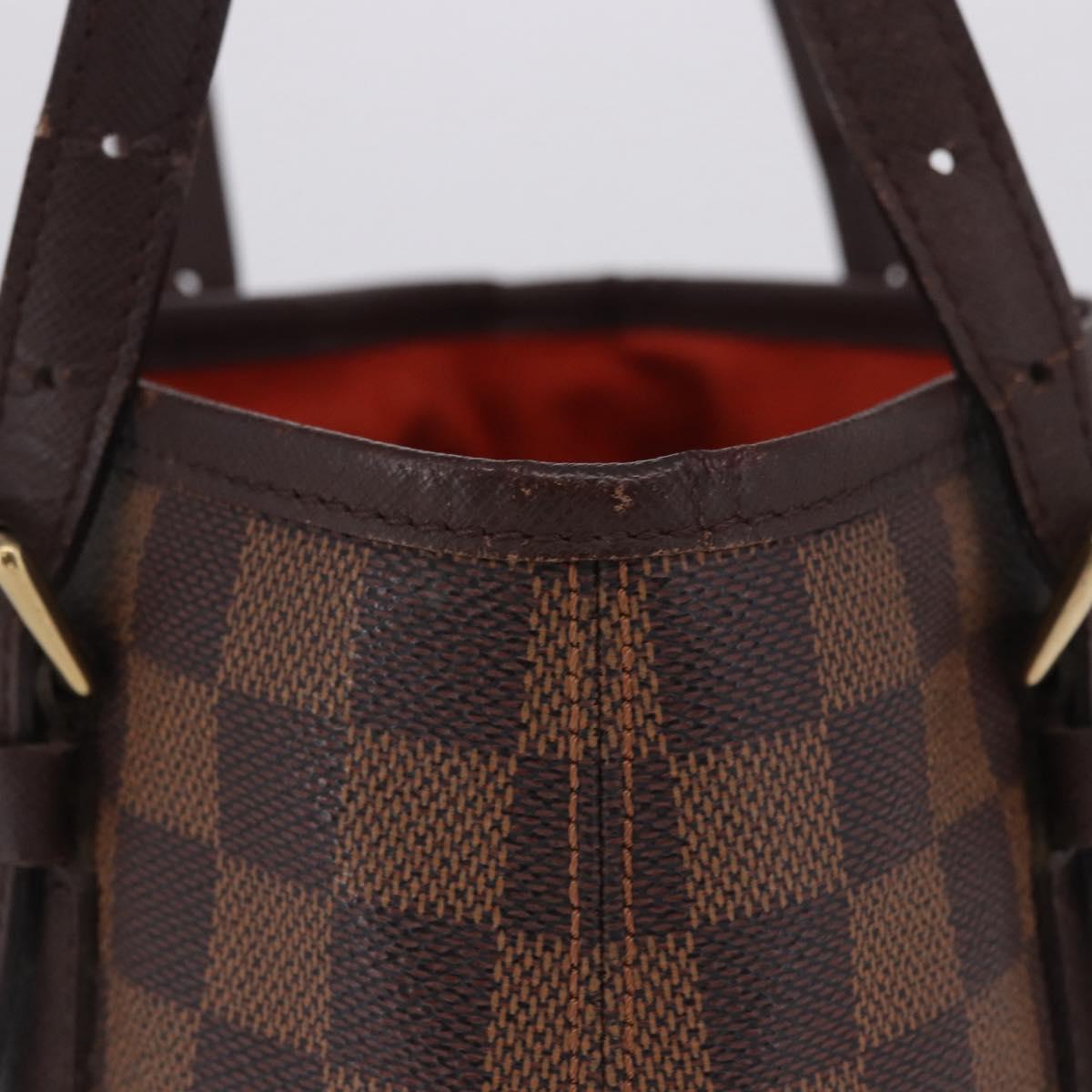 LOUIS VUITTON Damier Ebene Marais Shoulder Bag N42240 LV Auth hk4107