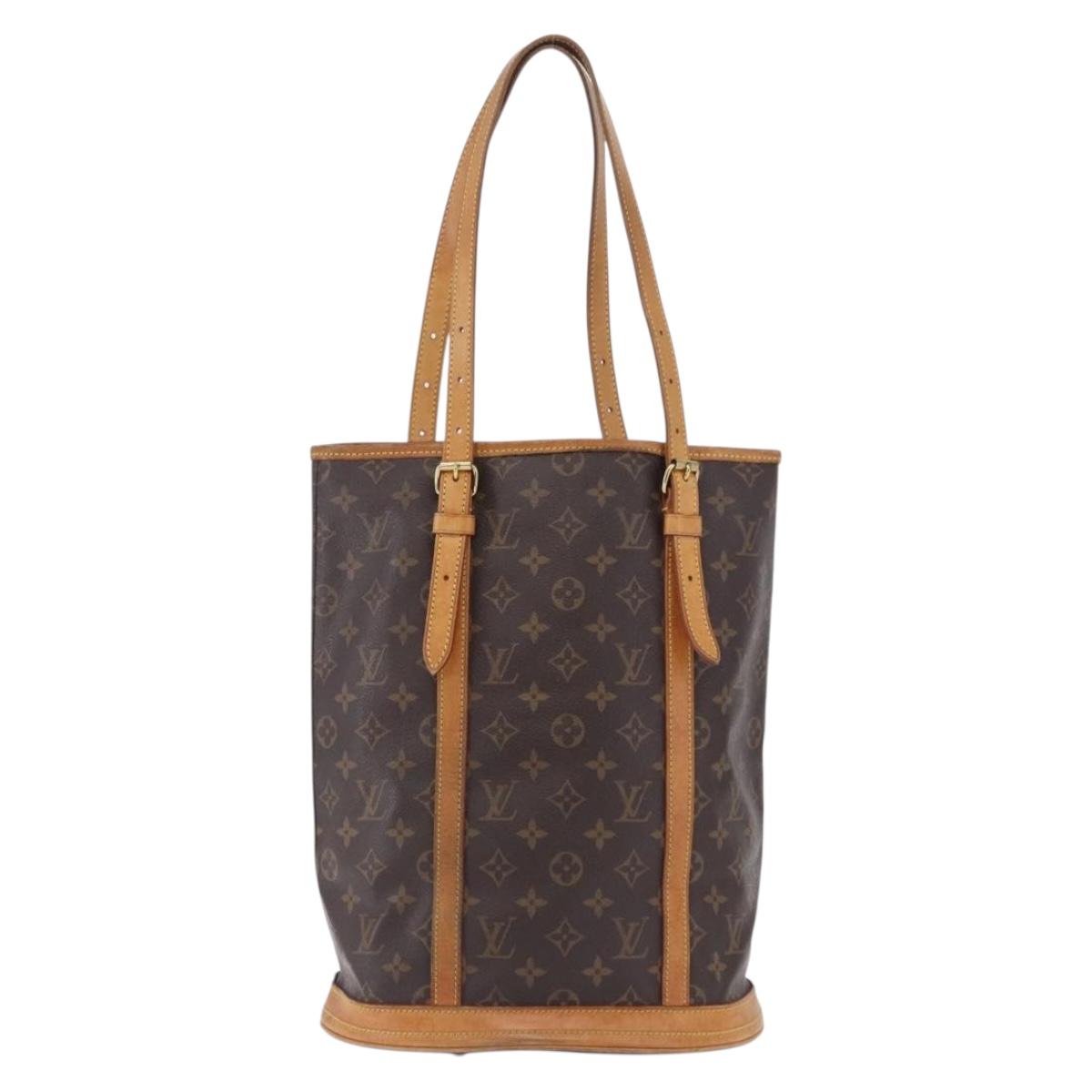 LOUIS VUITTON Monogram Bucket GM Shoulder Bag M42236 LV Auth hk4108