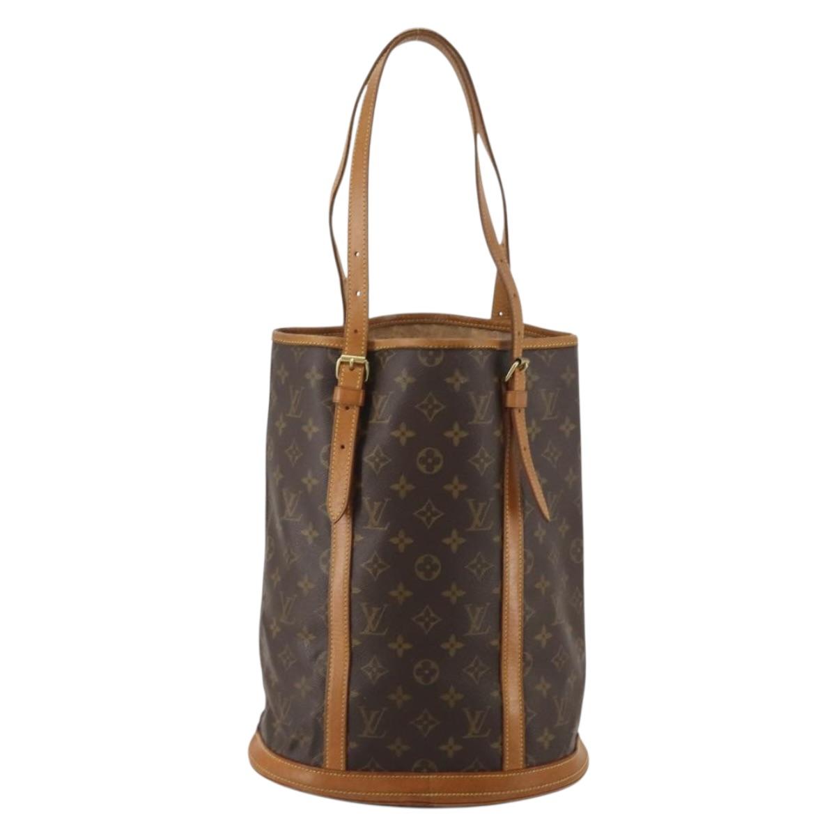 LOUIS VUITTON Monogram Bucket GM Shoulder Bag M42236 LV Auth hk4109