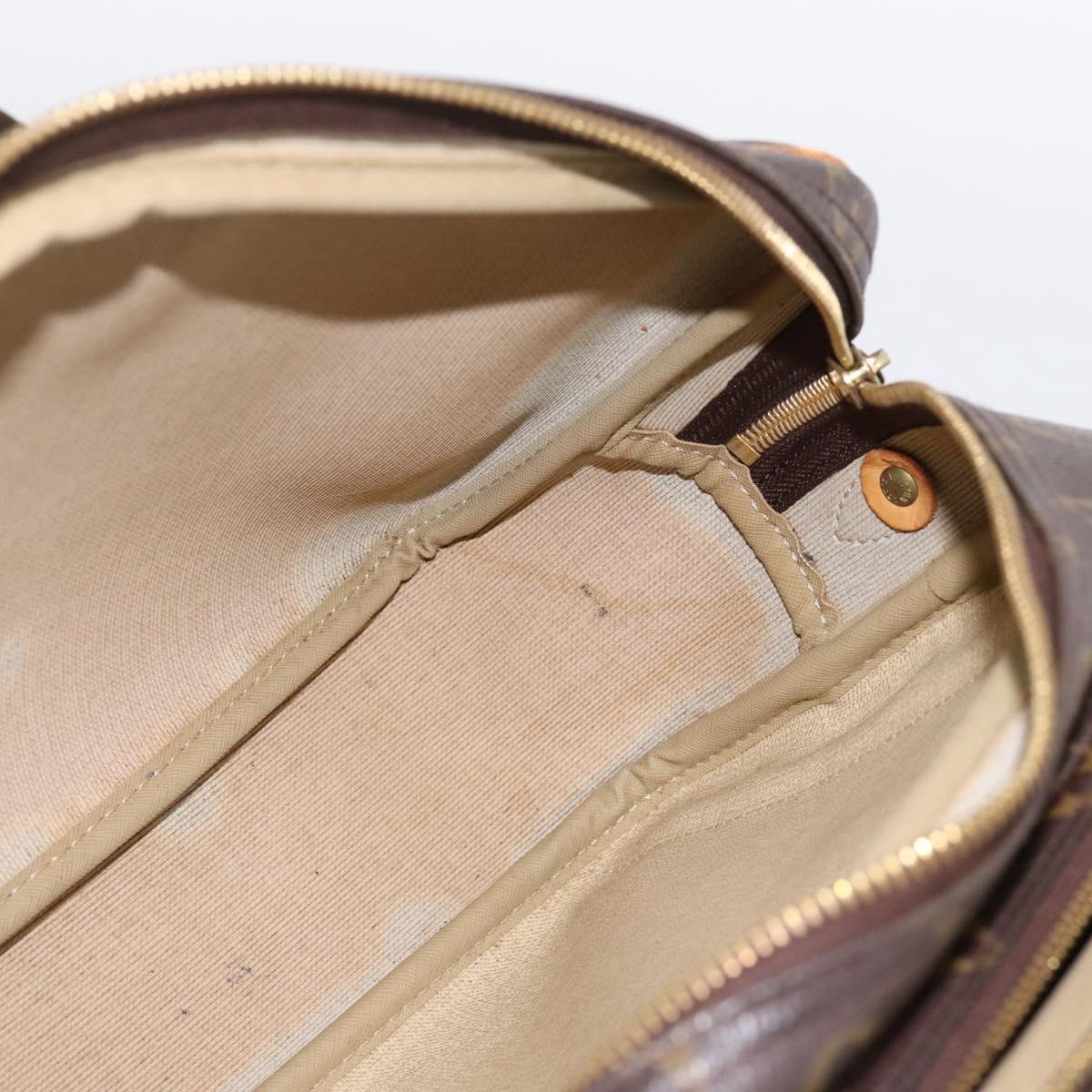 LOUIS VUITTON Monogram Reporter PM Shoulder Bag M45254 LV Auth hk4110