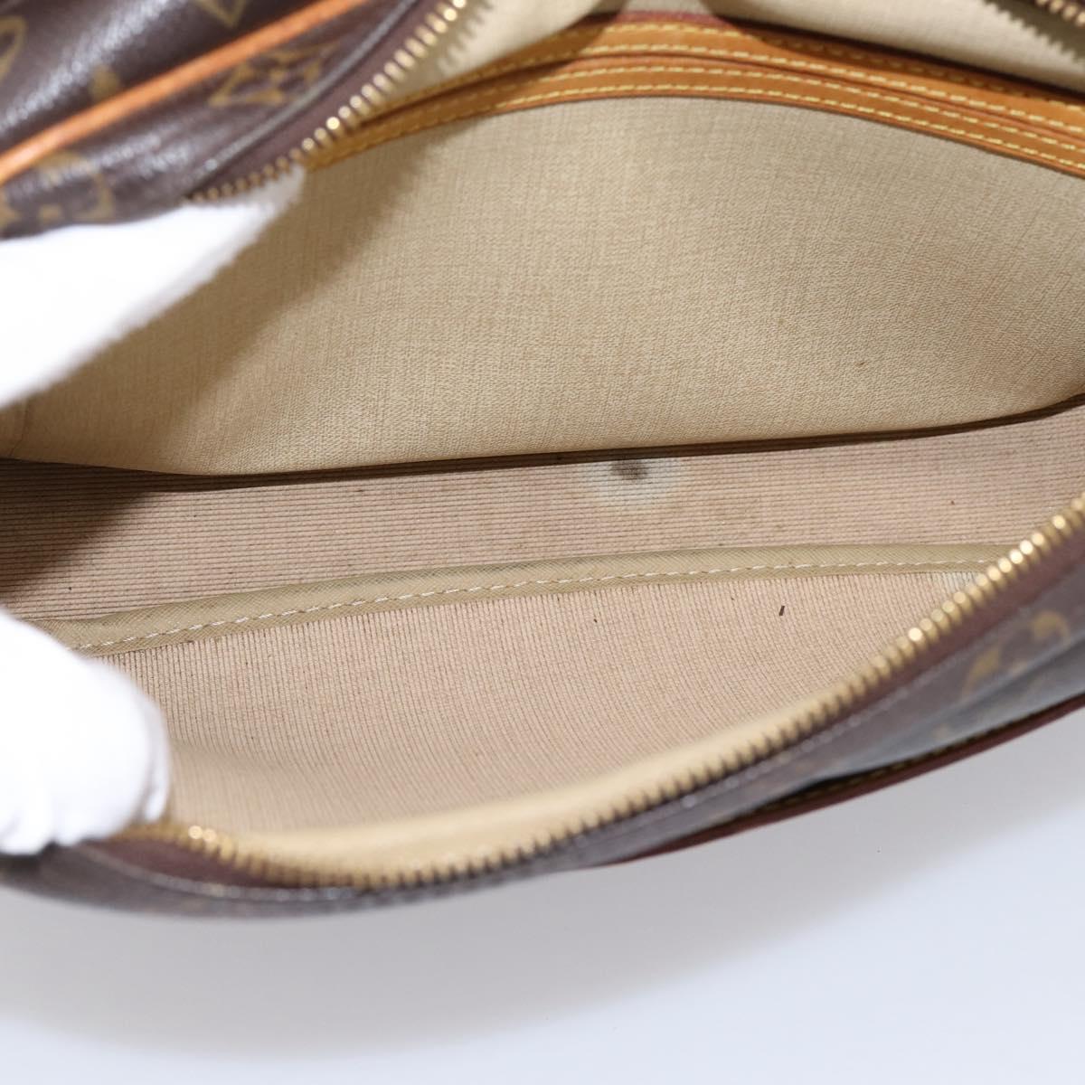 LOUIS VUITTON Monogram Reporter PM Shoulder Bag M45254 LV Auth hk4110