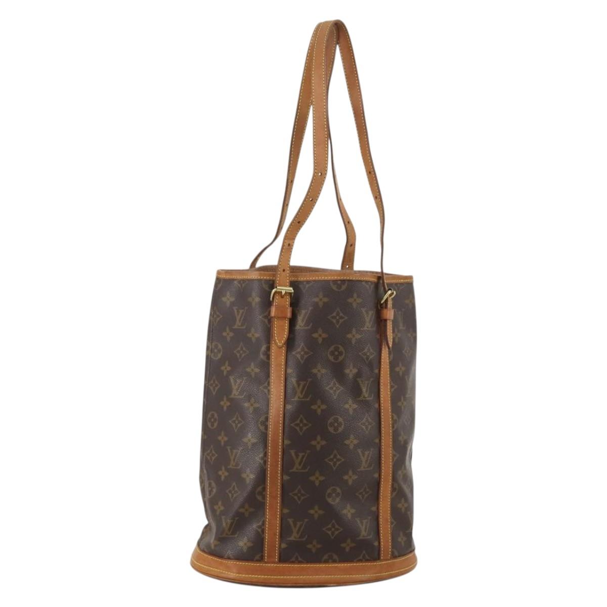 LOUIS VUITTON Monogram Bucket GM Shoulder Bag M42236 LV Auth hk4114