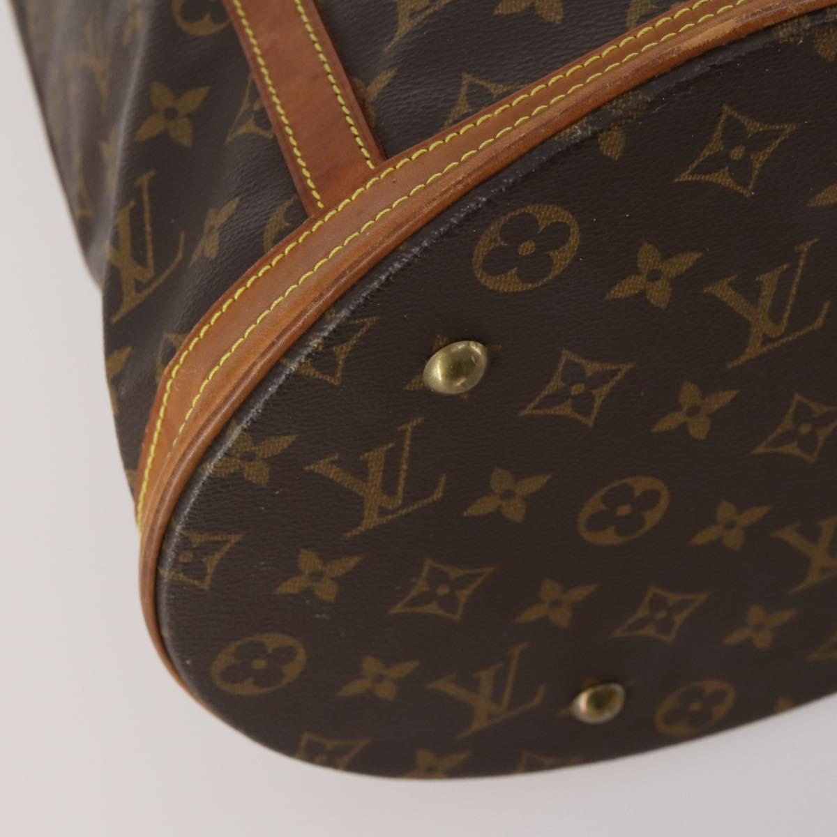 LOUIS VUITTON Monogram Bucket GM Shoulder Bag M42236 LV Auth hk4114