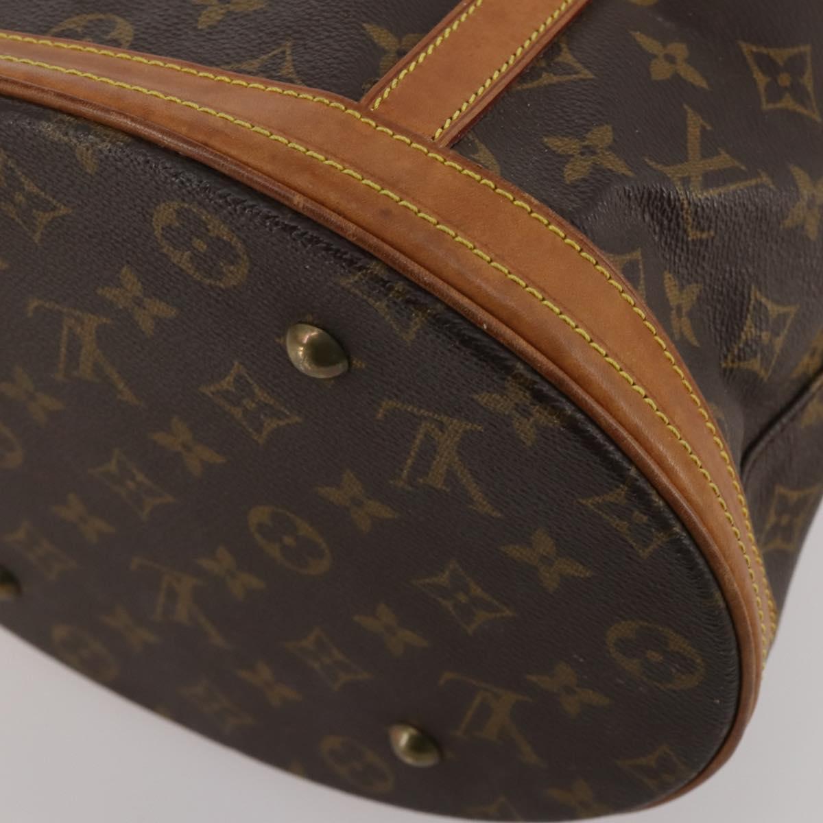 LOUIS VUITTON Monogram Bucket GM Shoulder Bag M42236 LV Auth hk4114