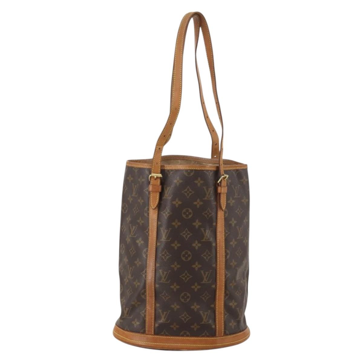 LOUIS VUITTON Monogram Bucket GM Shoulder Bag M42236 LV Auth hk4114