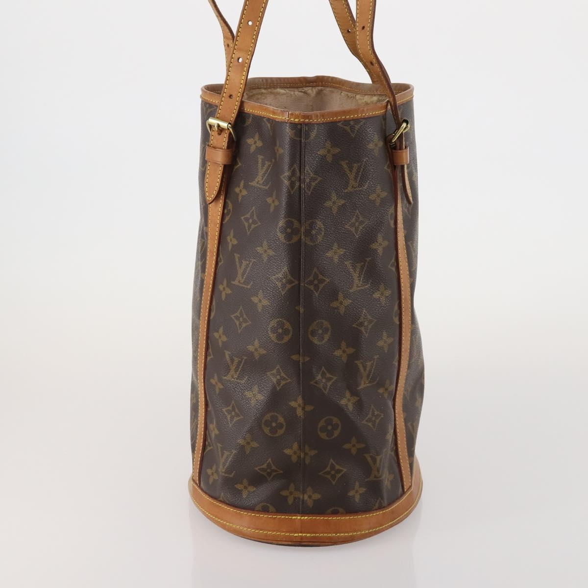 LOUIS VUITTON Monogram Bucket GM Shoulder Bag M42236 LV Auth hk4114
