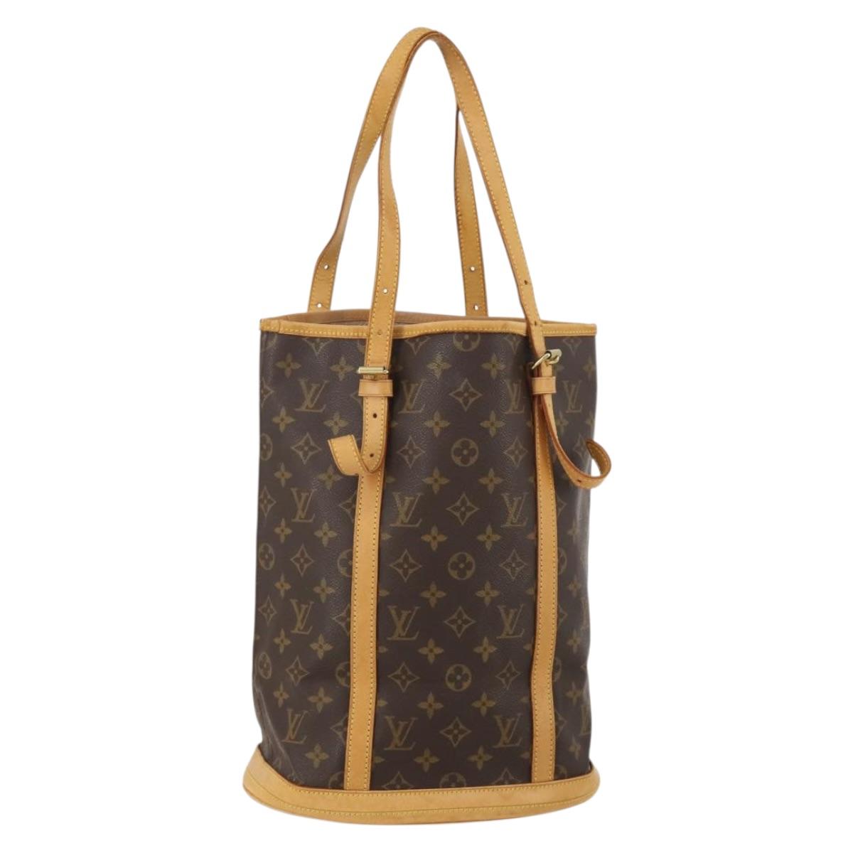 LOUIS VUITTON Monogram Bucket GM Shoulder Bag M42236 LV Auth hk4115