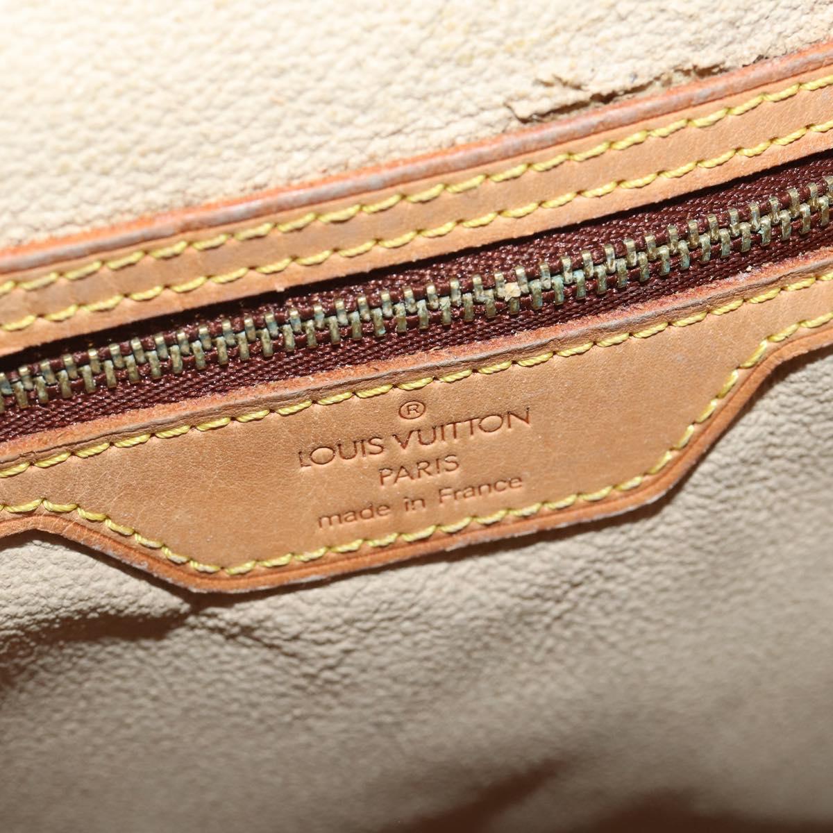 LOUIS VUITTON Monogram Bucket GM Shoulder Bag M42236 LV Auth hk4115