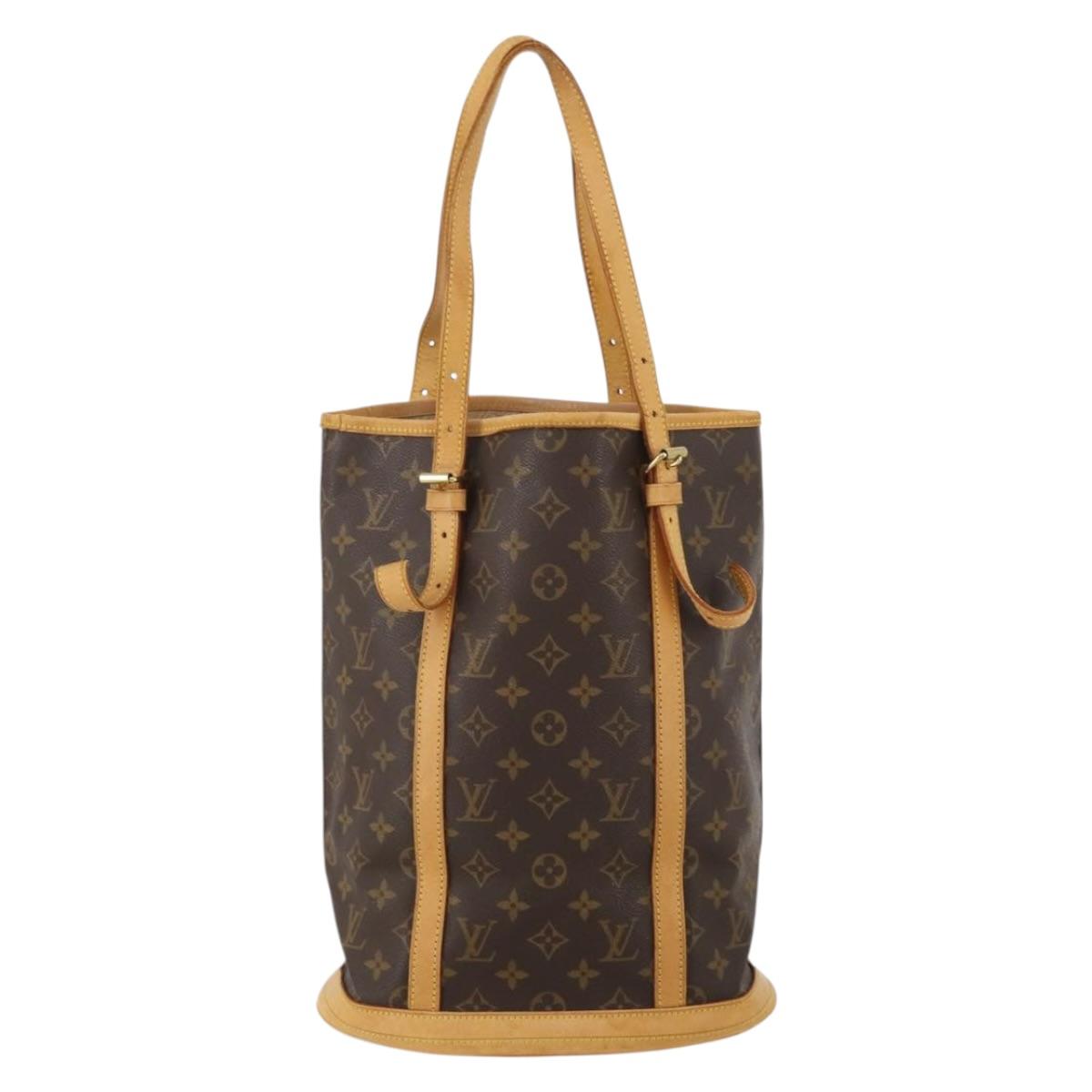 LOUIS VUITTON Monogram Bucket GM Shoulder Bag M42236 LV Auth hk4115
