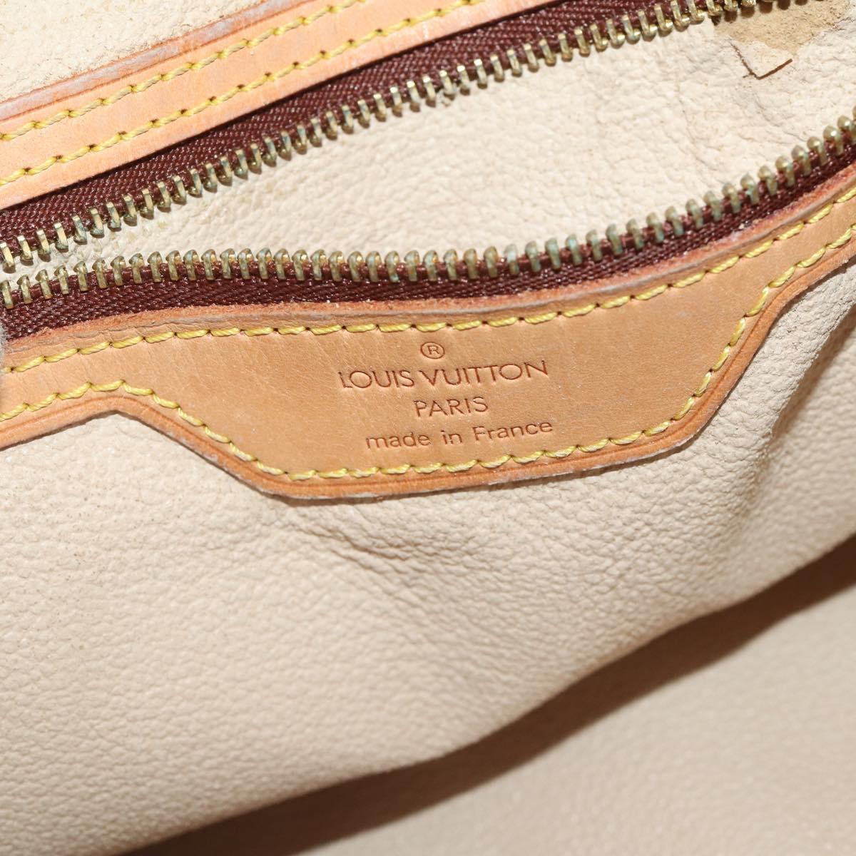 LOUIS VUITTON Monogram Bucket GM Shoulder Bag M42236 LV Auth hk4115