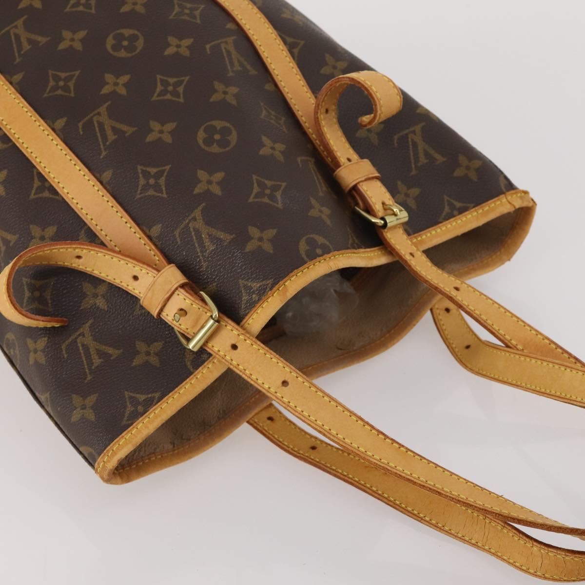 LOUIS VUITTON Monogram Bucket GM Shoulder Bag M42236 LV Auth hk4115