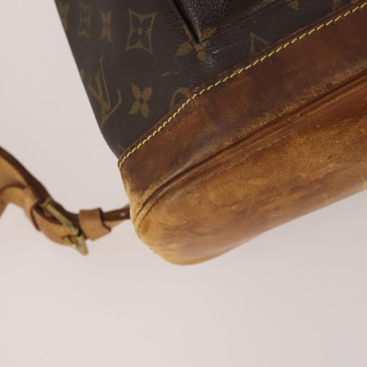 LOUIS VUITTON Monogram Montsouris GM Backpack M51135 LV Auth hk4117
