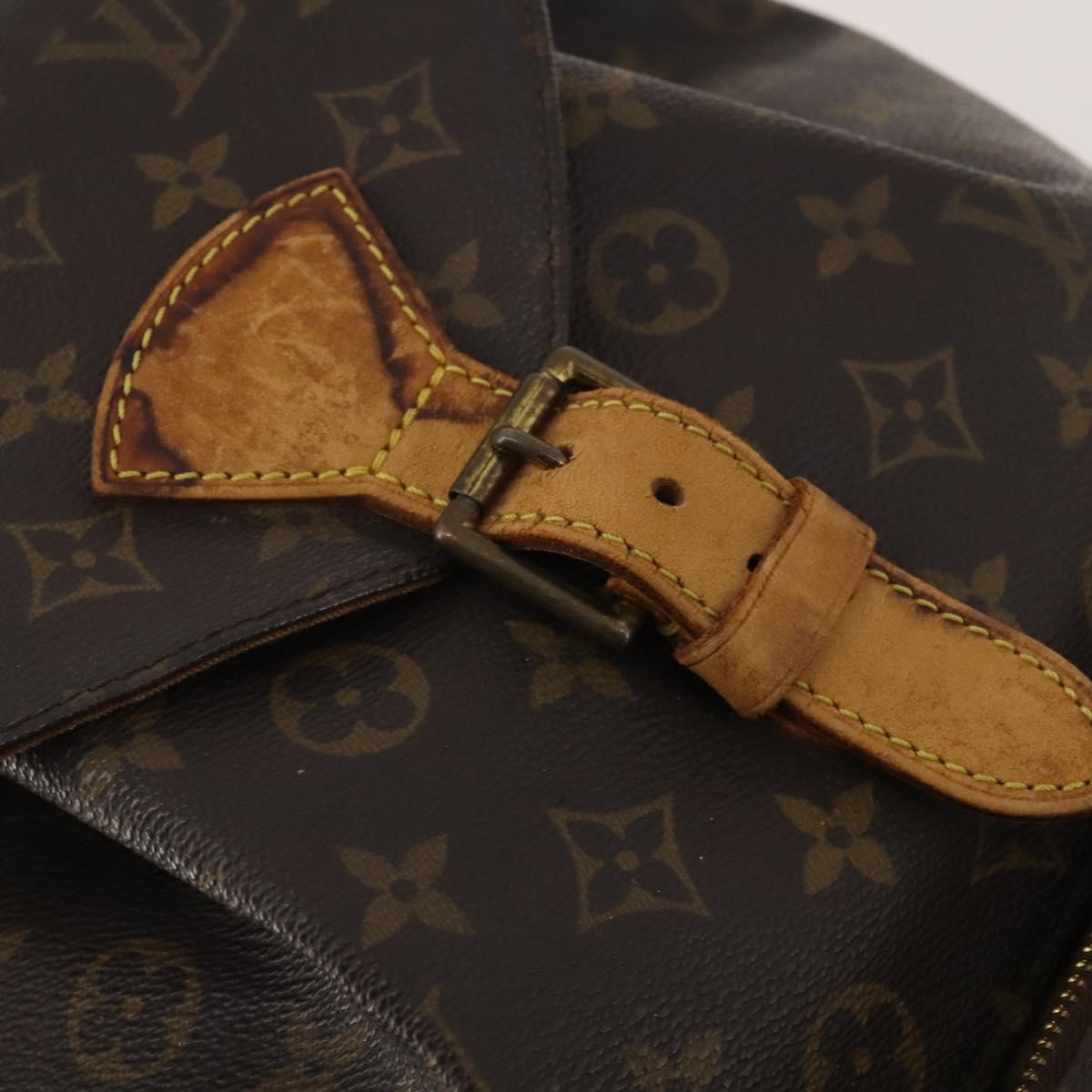 LOUIS VUITTON Monogram Montsouris GM Backpack M51135 LV Auth hk4117