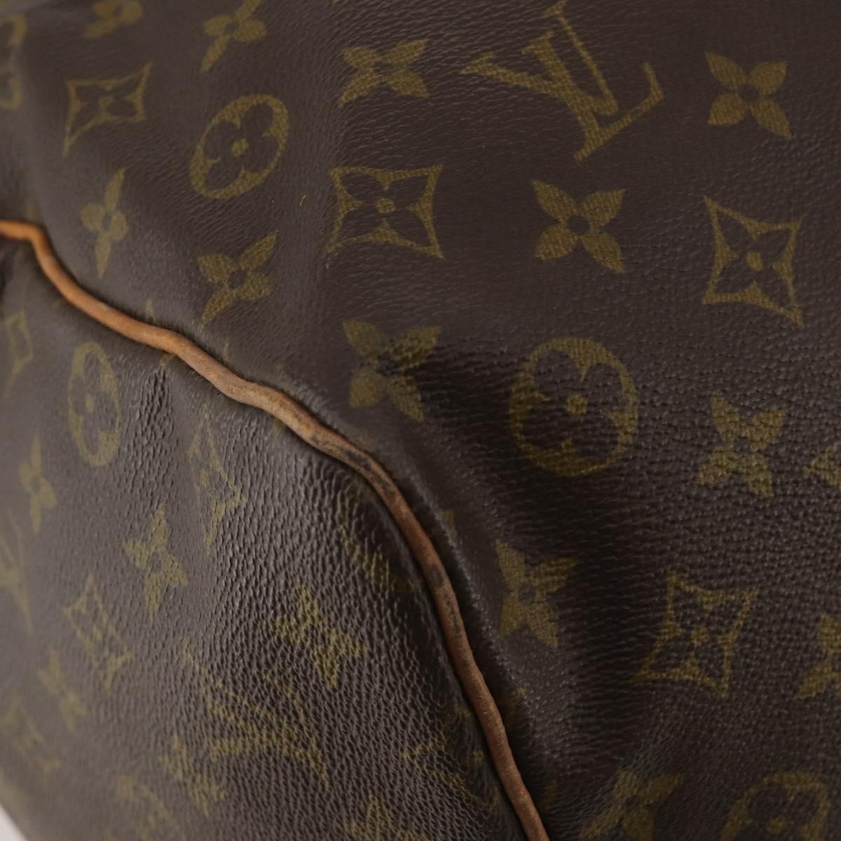 LOUIS VUITTON Monogram Keepall 60 Boston Bag M41422 LV Auth hk4118