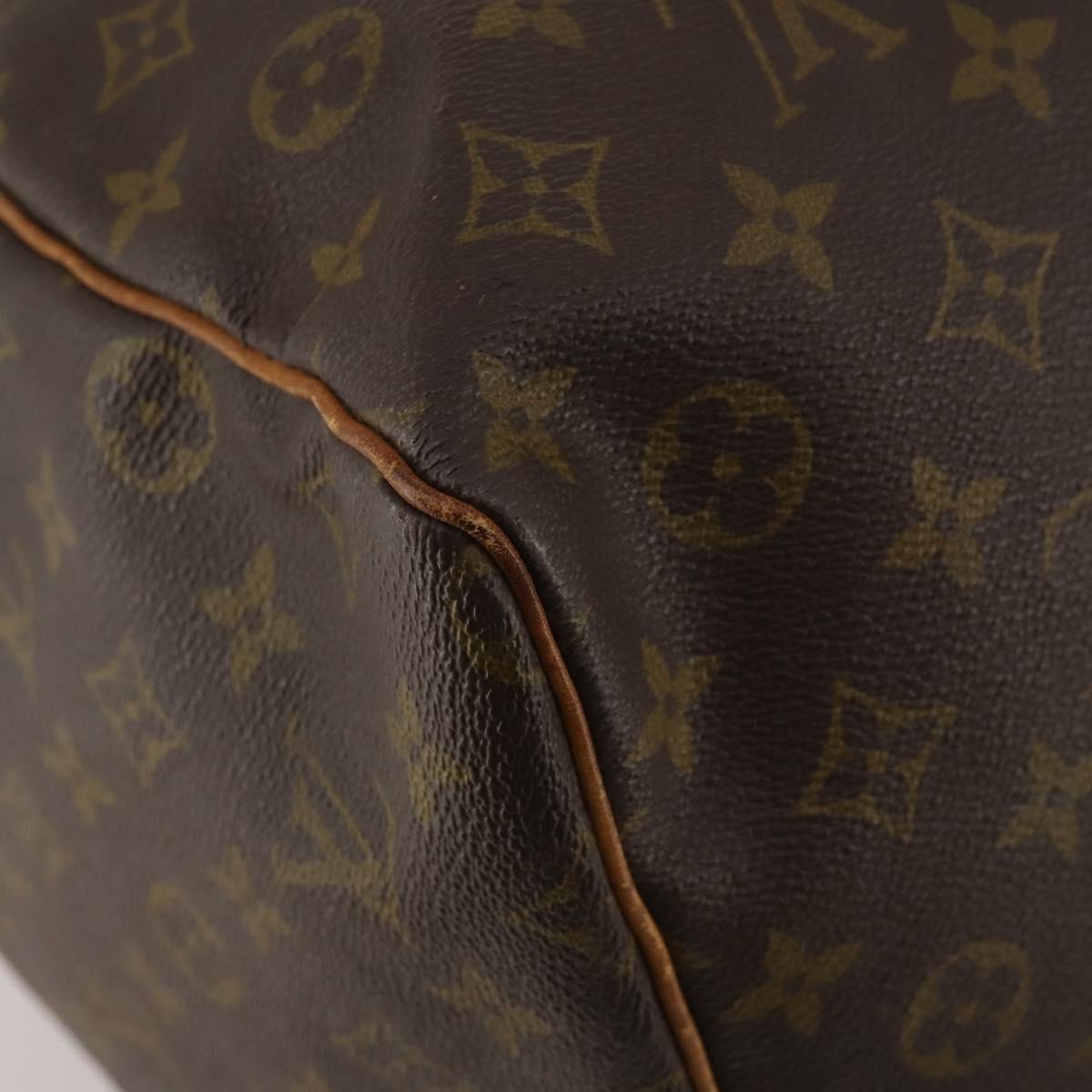 LOUIS VUITTON Monogram Keepall 60 Boston Bag M41422 LV Auth hk4118