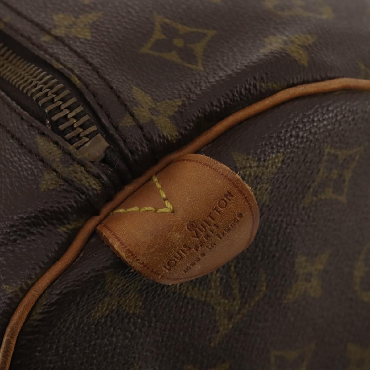LOUIS VUITTON Monogram Keepall 60 Boston Bag M41422 LV Auth hk4118