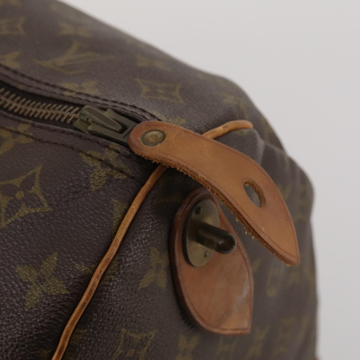 LOUIS VUITTON Monogram Keepall 60 Boston Bag M41422 LV Auth hk4118