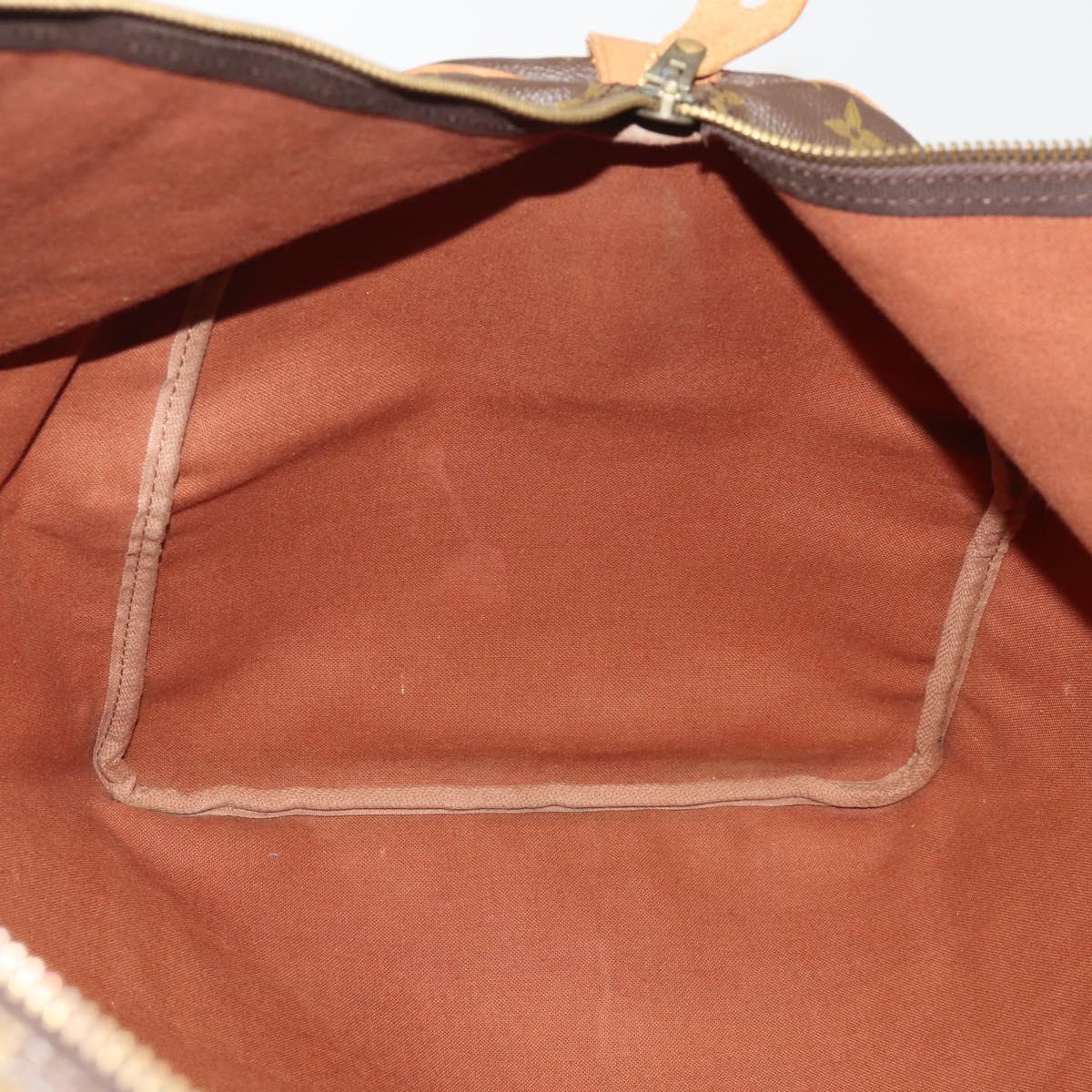 LOUIS VUITTON Monogram Keepall 60 Boston Bag M41422 LV Auth hk4118