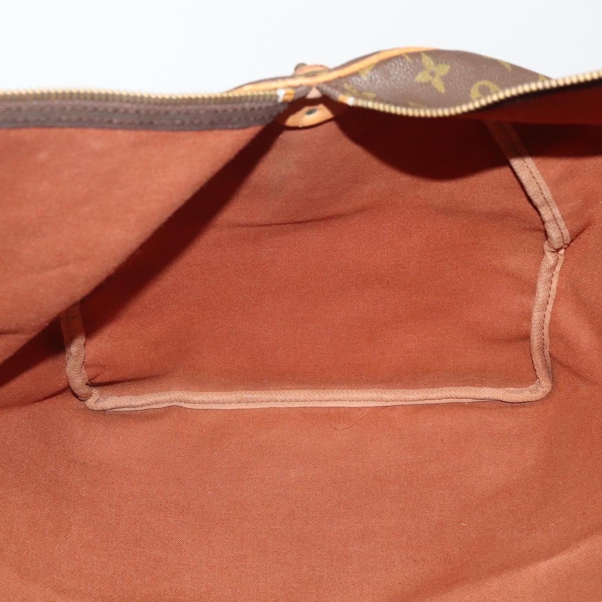 LOUIS VUITTON Monogram Keepall 60 Boston Bag M41422 LV Auth hk4118