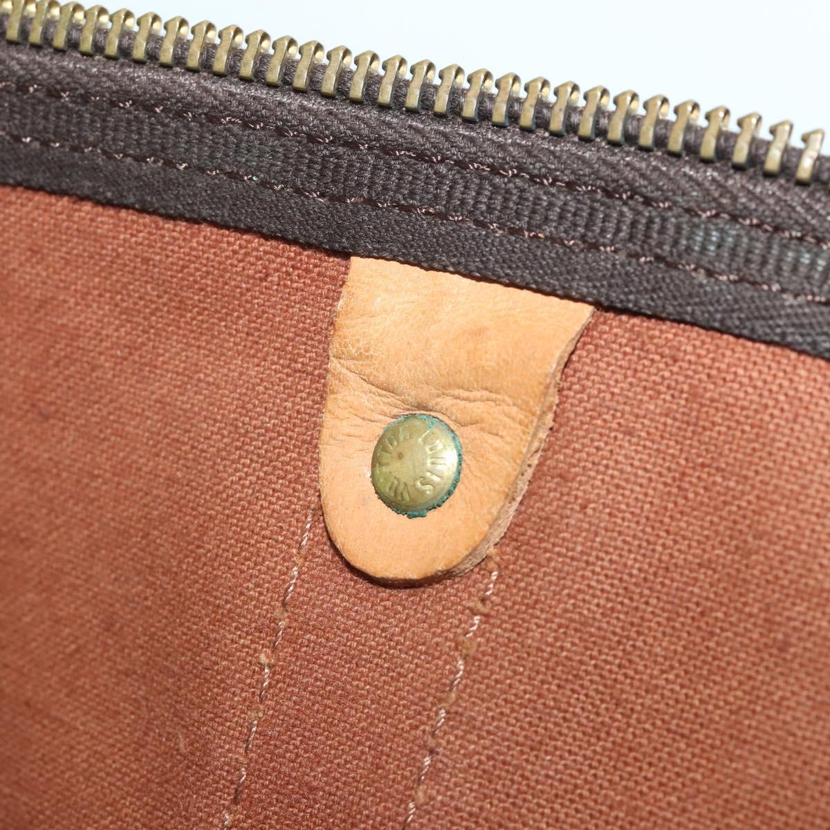 LOUIS VUITTON Monogram Keepall 60 Boston Bag M41422 LV Auth hk4118