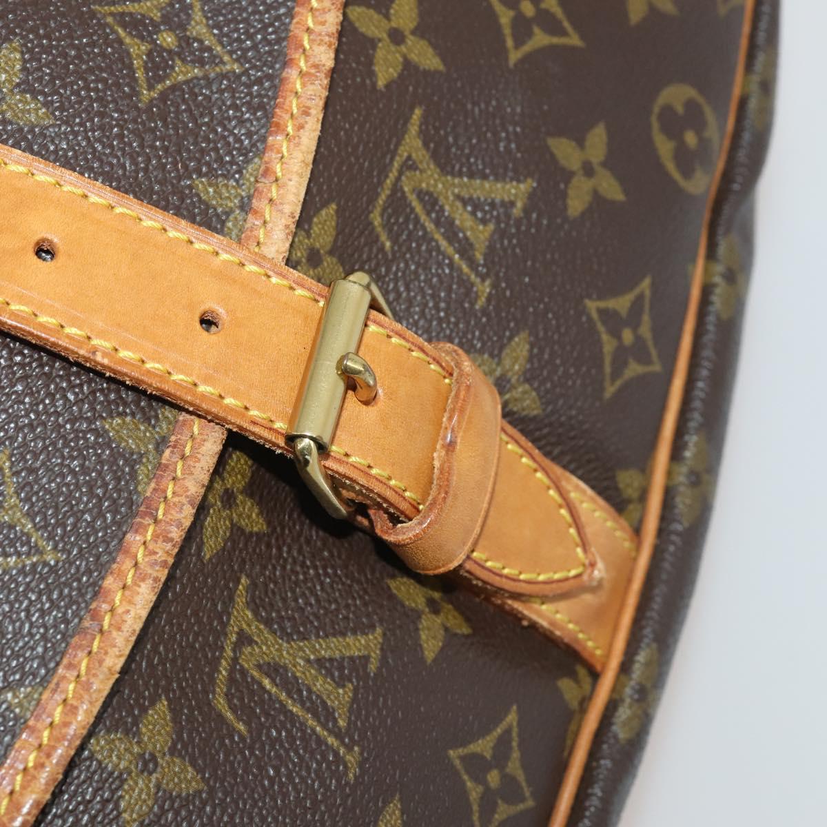 LOUIS VUITTON Monogram Saumur 35 Shoulder Bag M42254 LV Auth hk4132