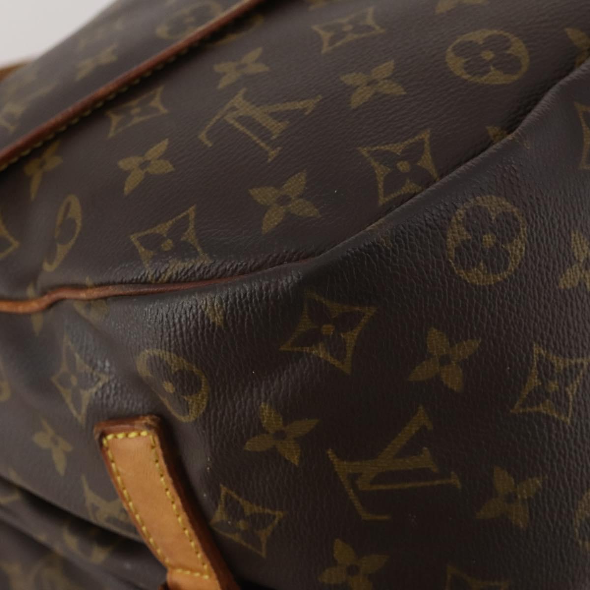 LOUIS VUITTON Monogram Saumur 35 Shoulder Bag M42254 LV Auth hk4133