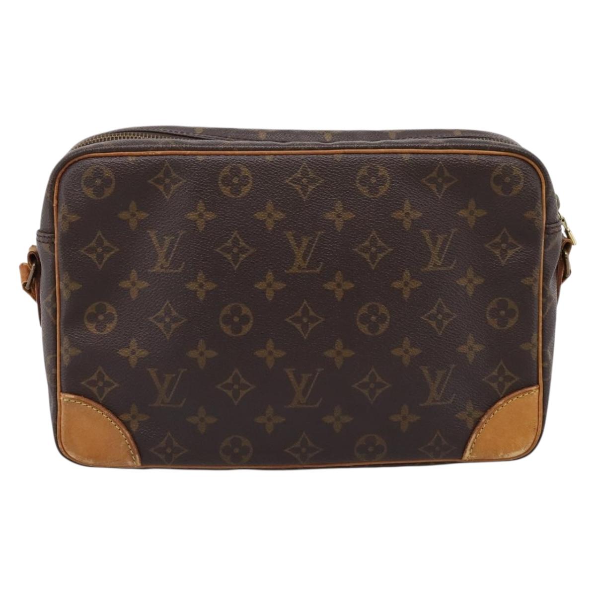 LOUIS VUITTON Monogram Trocadero 30 Shoulder Bag M51272 LV Auth hk4134