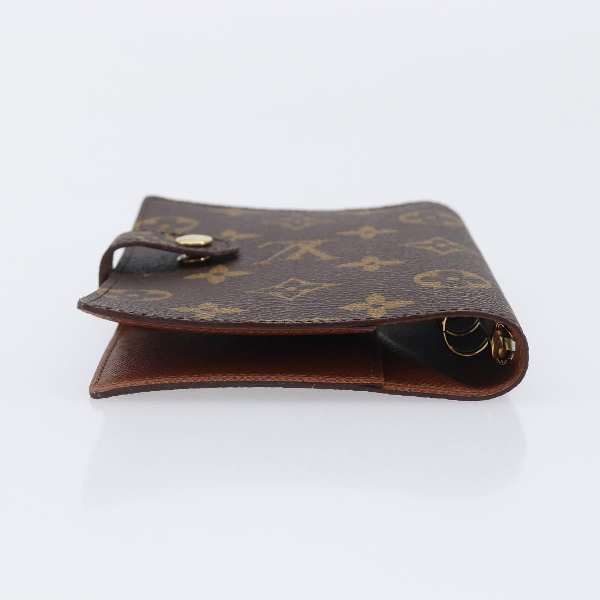 LOUIS VUITTON Monogram Agenda PM Day Planner Cover R20005 LV Auth hk4170