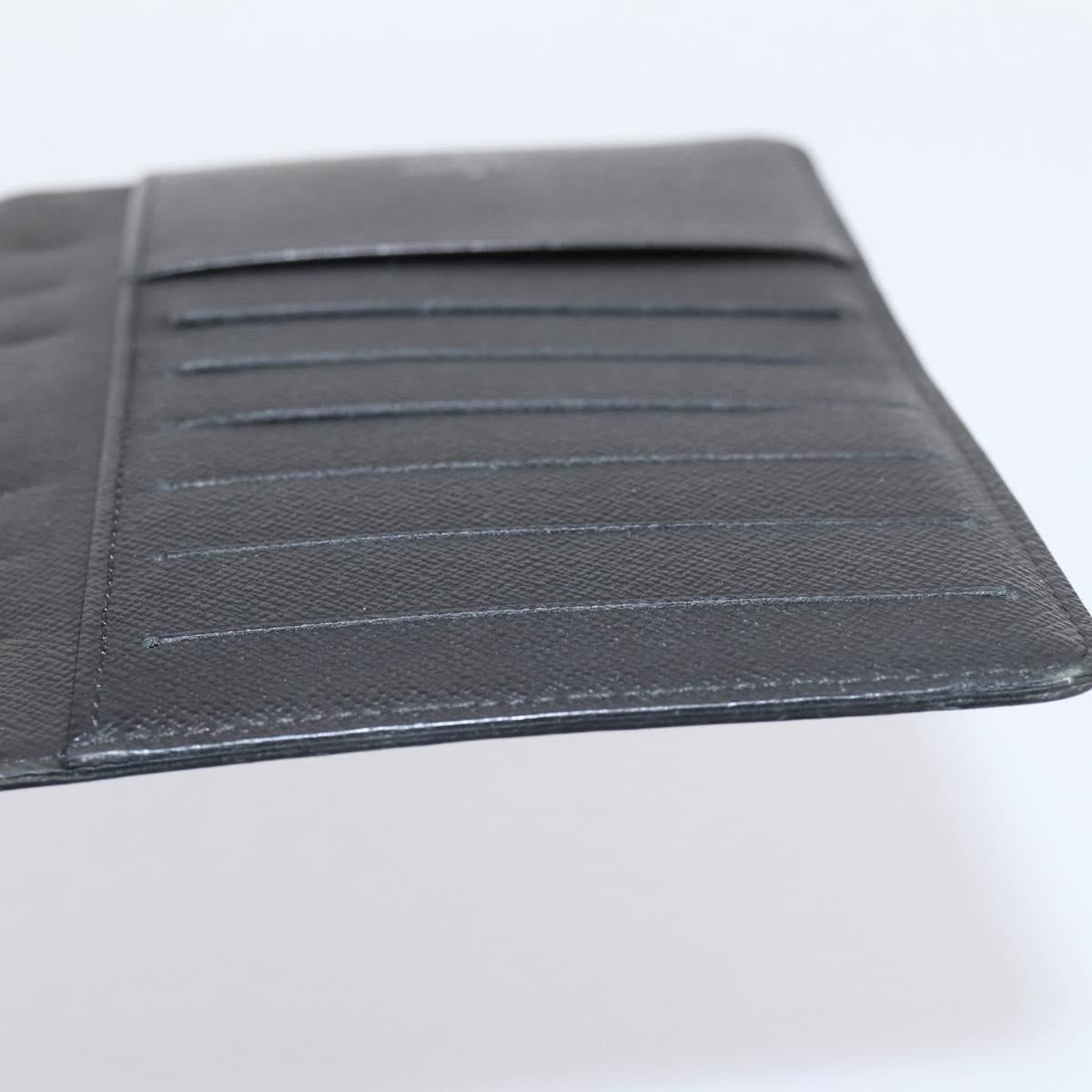 LOUIS VUITTON Epi Agenda MM Day Planner Cover Black R20042 LV Auth hk4173
