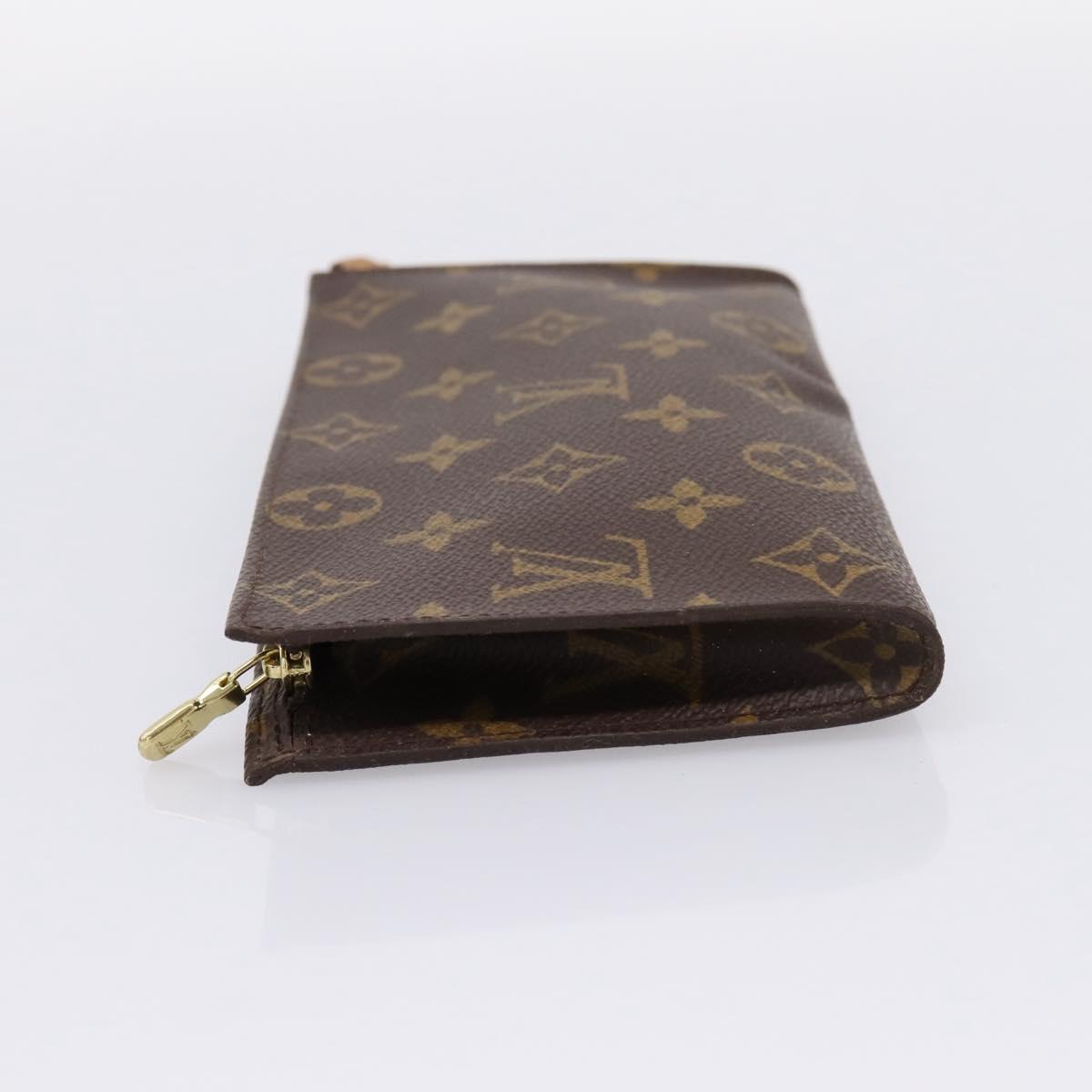LOUIS VUITTON Monogram Bucket GM Accessory Pouch LV Auth hk4179