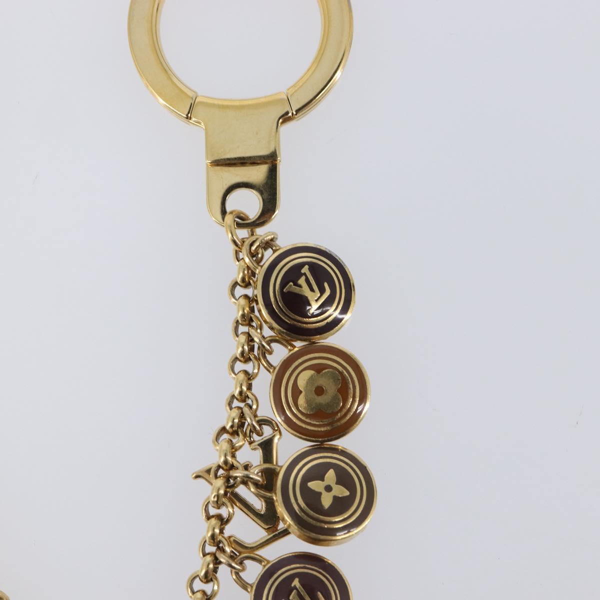 LOUIS VUITTON Porte Cles Chainne Pastille Key Holder metal M65386 LV Auth hk4180
