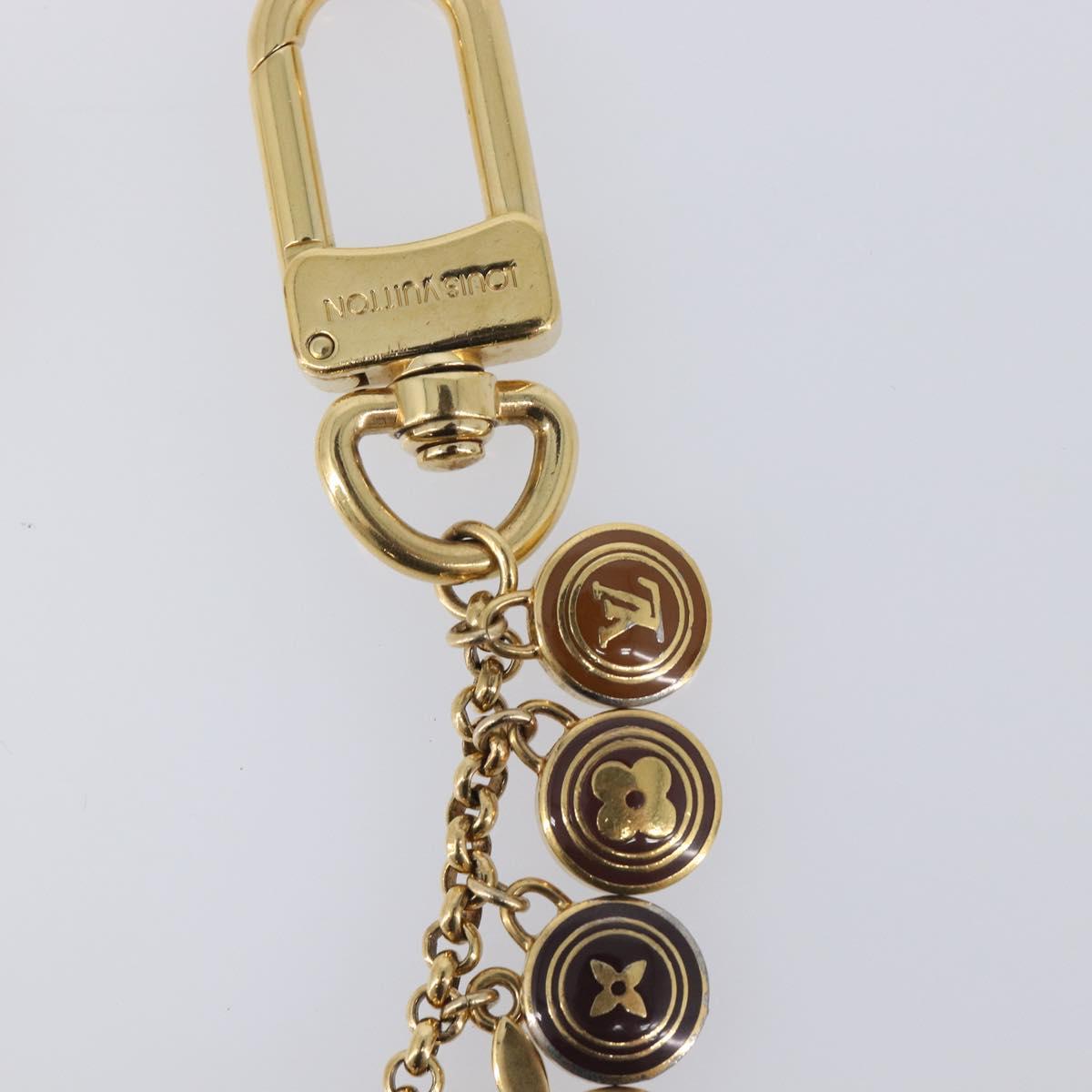 LOUIS VUITTON Porte Cles Chainne Pastille Key Holder metal M65386 LV Auth hk4180
