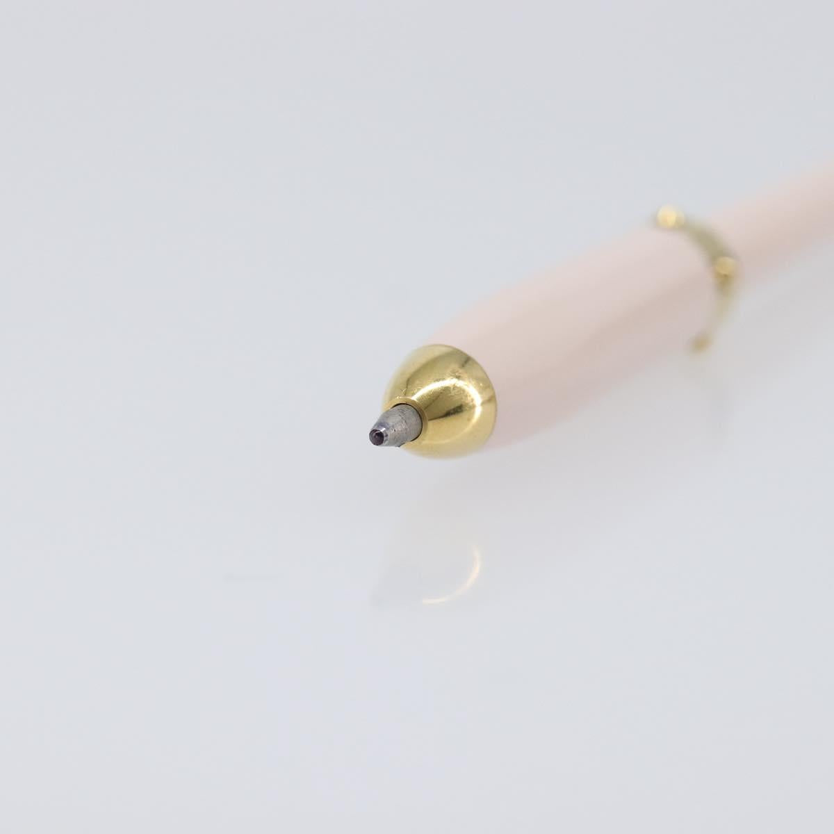 LOUIS VUITTON Stylo Agenda PM Ballpoint Pen metal Pink LV Auth hk4182