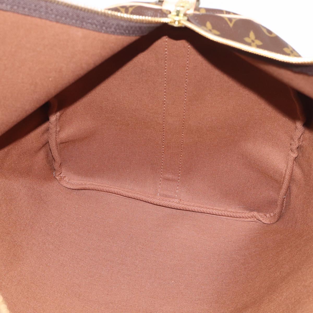 LOUIS VUITTON Monogram Keepall Bandouliere 55 Boston Bag M41414 LV Auth hk4191V