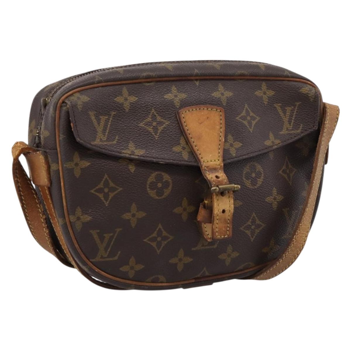 LOUIS VUITTON Monogram Jeune Fille PM Shoulder Bag M51227 LV Auth hk4195