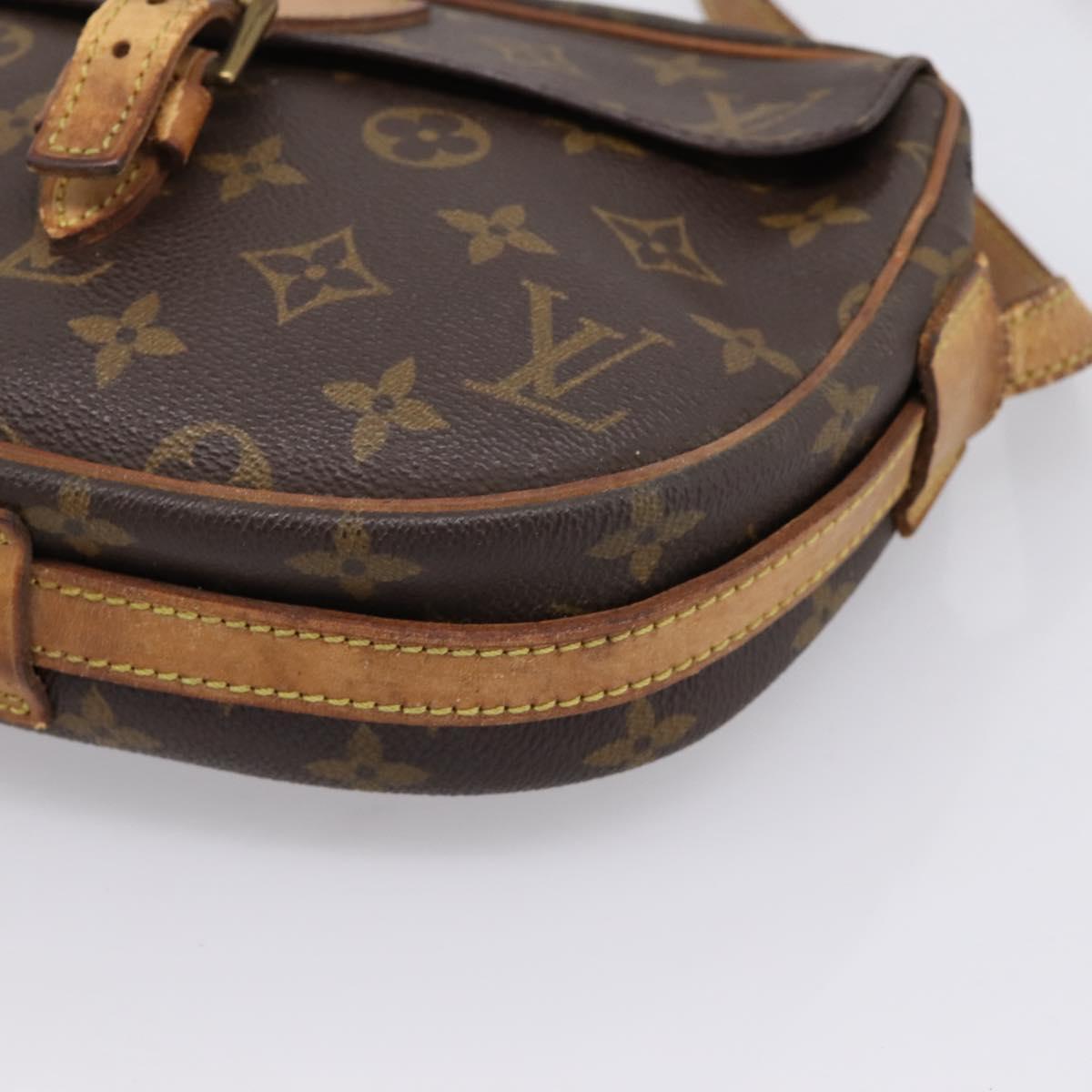 LOUIS VUITTON Monogram Jeune Fille PM Shoulder Bag M51227 LV Auth hk4195