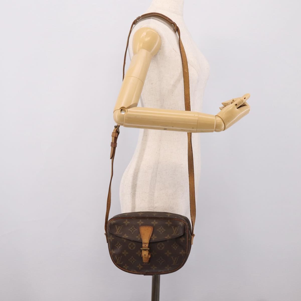 LOUIS VUITTON Monogram Jeune Fille PM Shoulder Bag M51227 LV Auth hk4195
