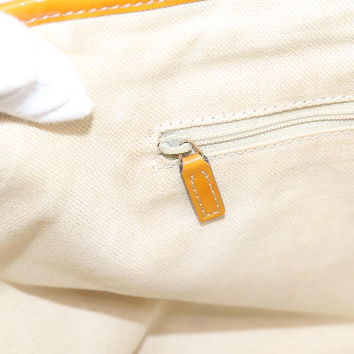 GUCCI GG Canvas Tote Bag Beige Gold 211976 Auth hk4219