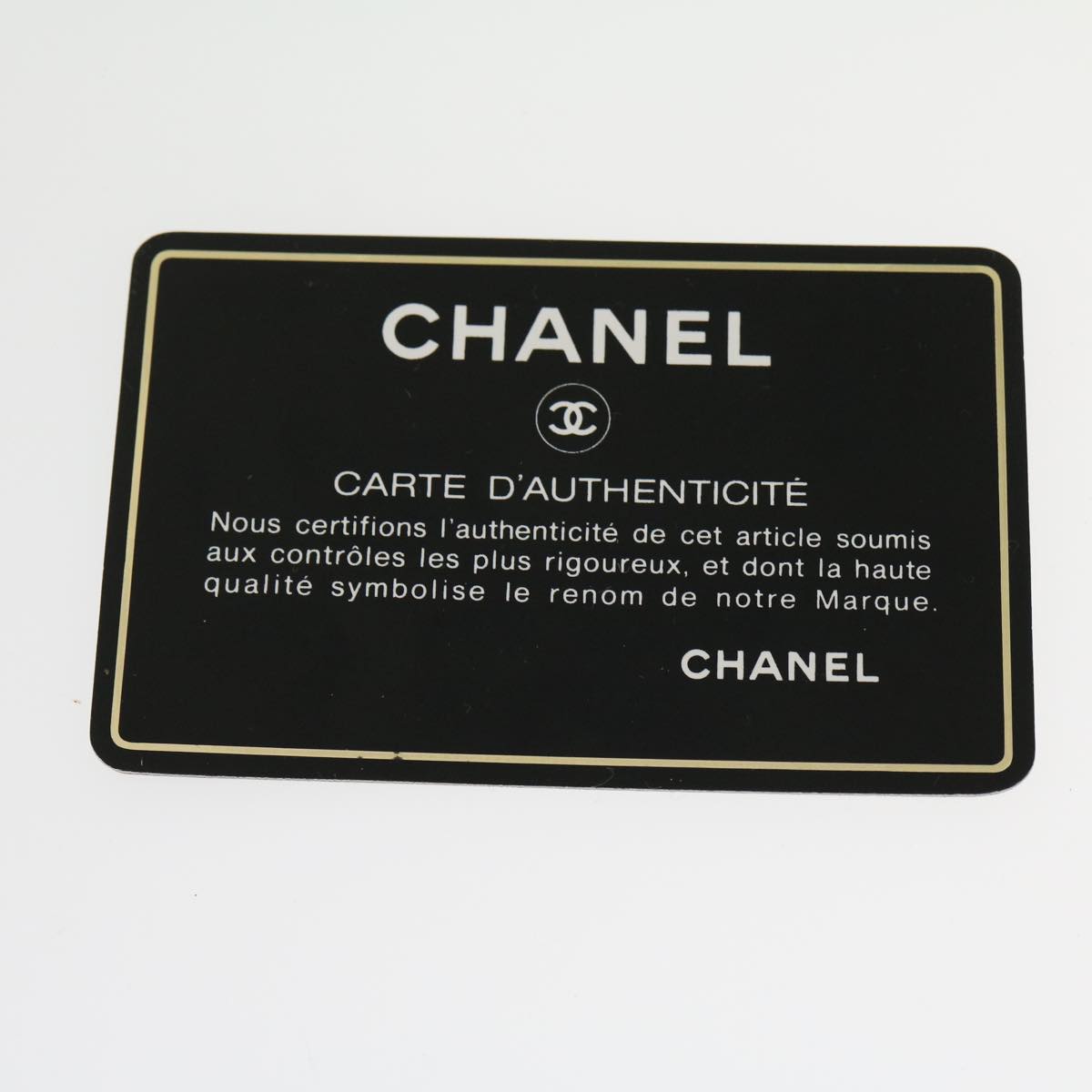 CHANEL Hand Bag Lamb Skin Blue CC Auth hk455SAV