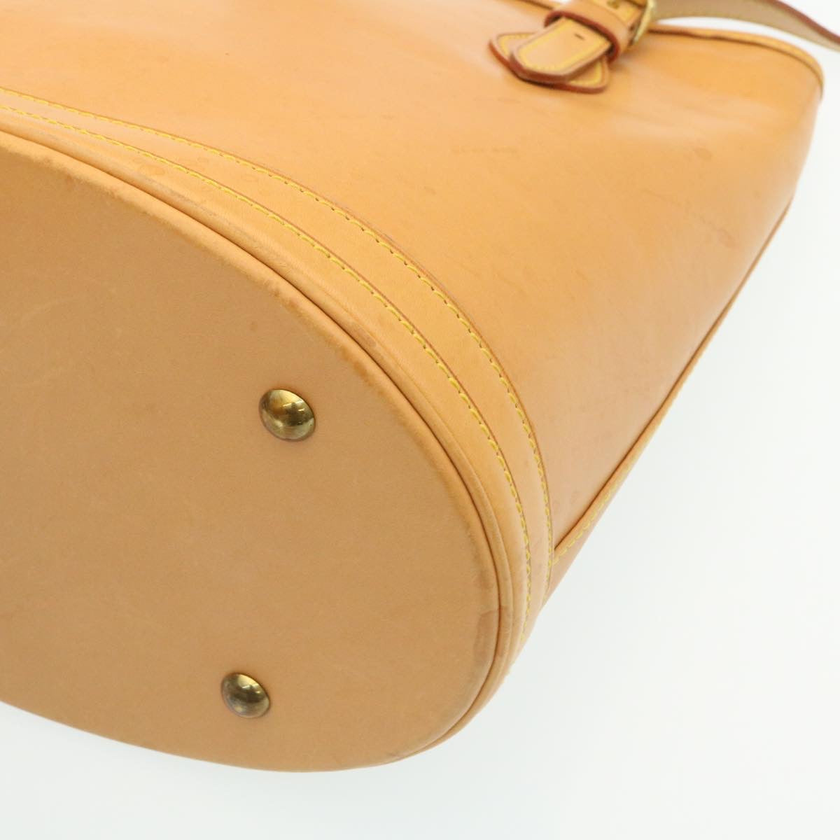 LOUIS VUITTON Nomad Bucket PM Shoulder Bag Beige M85001 LV Auth hs790