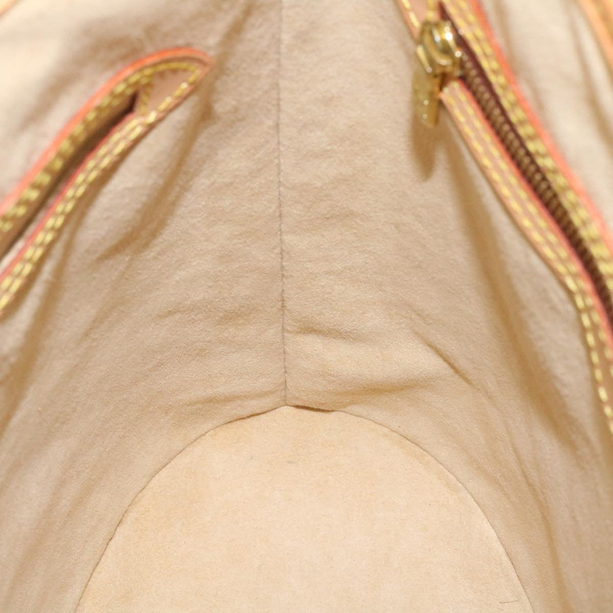LOUIS VUITTON Nomad Bucket PM Shoulder Bag Beige M85001 LV Auth hs790