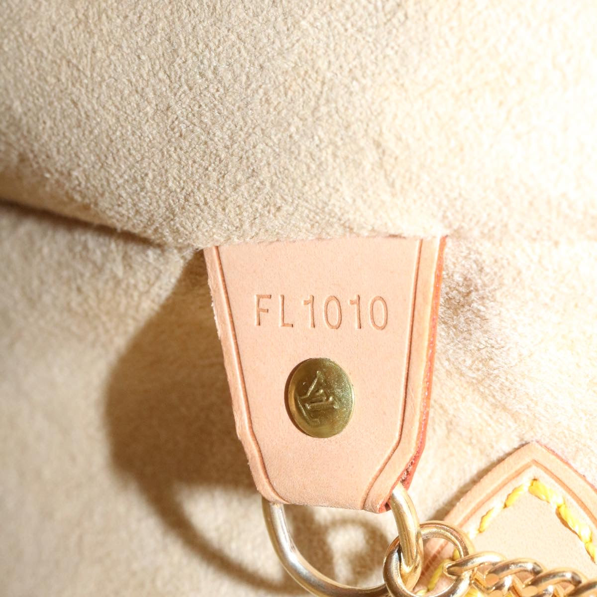 LOUIS VUITTON Nomad Bucket PM Shoulder Bag Beige M85001 LV Auth hs790