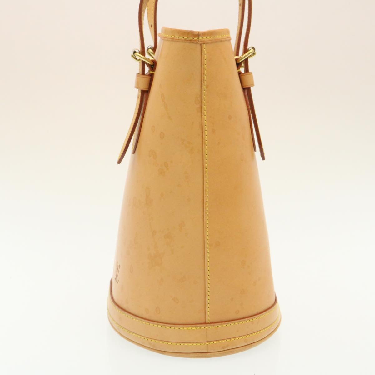LOUIS VUITTON Nomad Bucket PM Shoulder Bag Beige M85001 LV Auth hs790