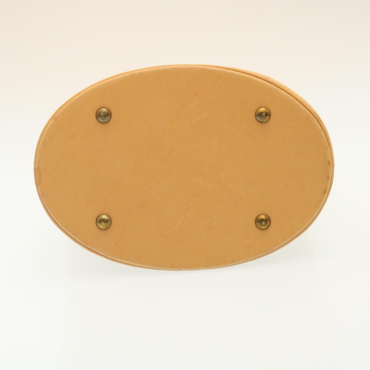 LOUIS VUITTON Nomad Bucket PM Shoulder Bag Beige M85001 LV Auth hs790