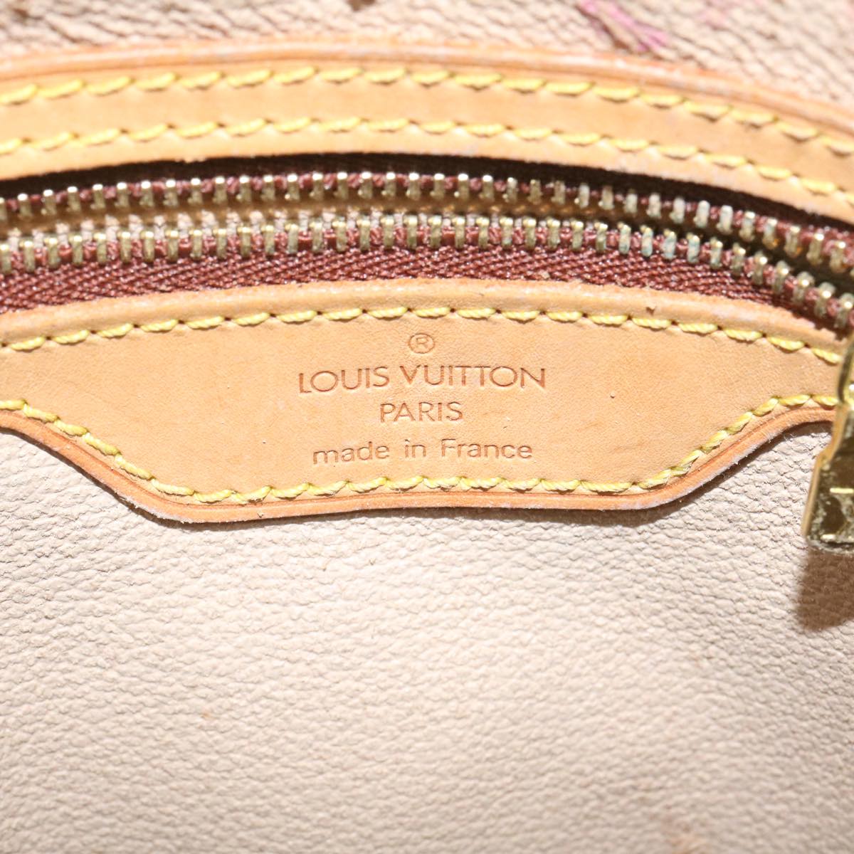 LOUIS VUITTON Monogram Bucket GM Shoulder Bag bs465 LV Auth hs884