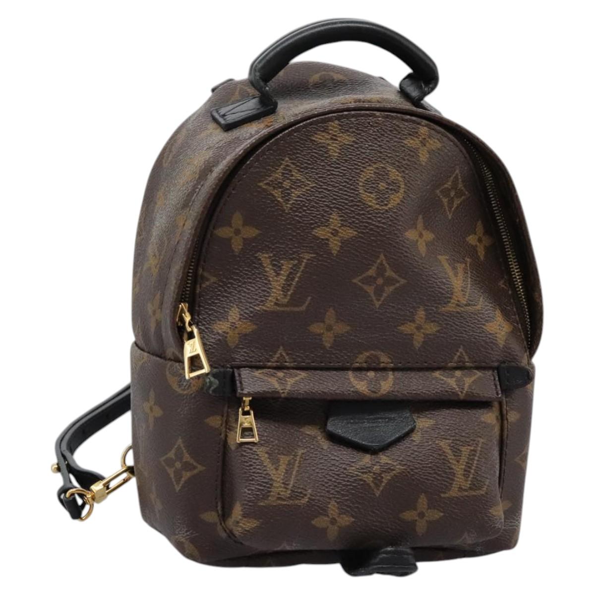 LOUIS VUITTON Monogram Palm Springs MINI Backpack M41562 LV Auth IN006